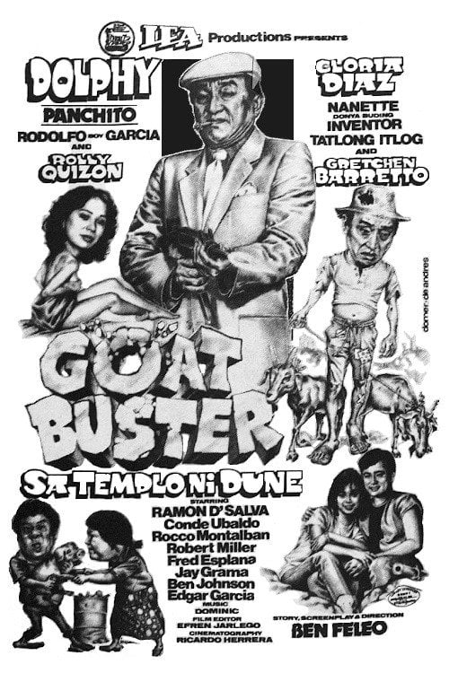 Movie poster for Goat Buster: Sa Templo ni Dune (1985)