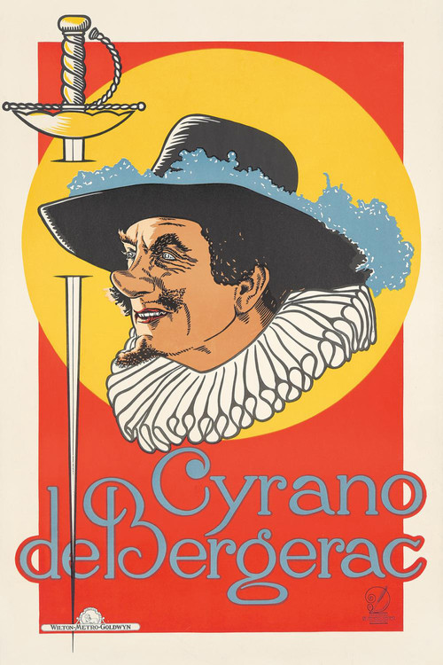 Movie poster for Cyrano de Bergerac (1923)