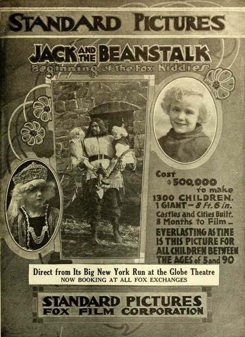 Movie poster for Jack and the Beanstalk (1917)