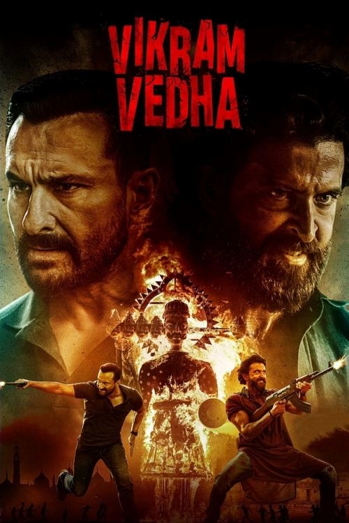 Movie poster for Vikram Vedha (2022)