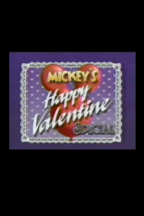 Movie poster for Mickey's Happy Valentine Special (1989)