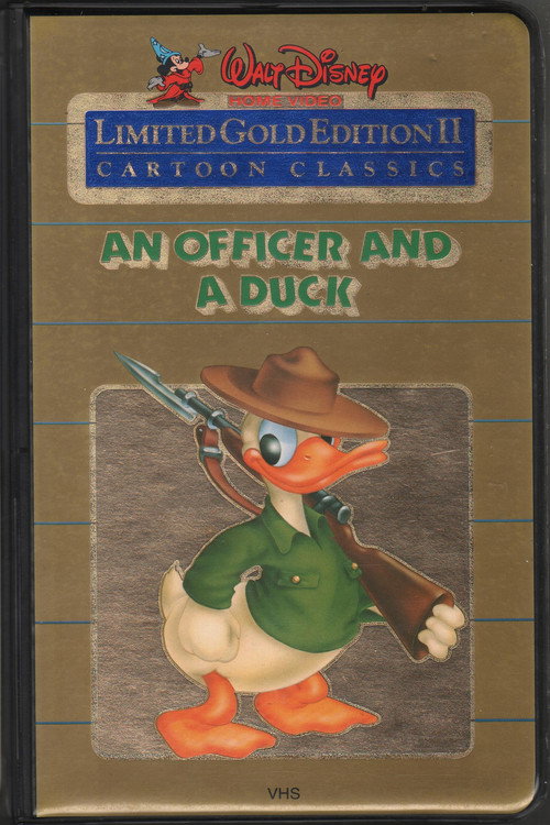 Movie poster for Walt Disney Cartoon Classics Limited Gold Edition II: An Officer and a Duck (1985)