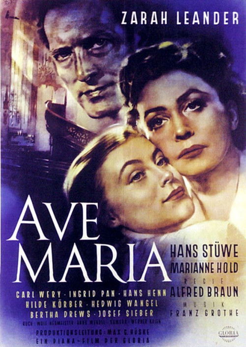 Movie poster for Ave Maria (1953)