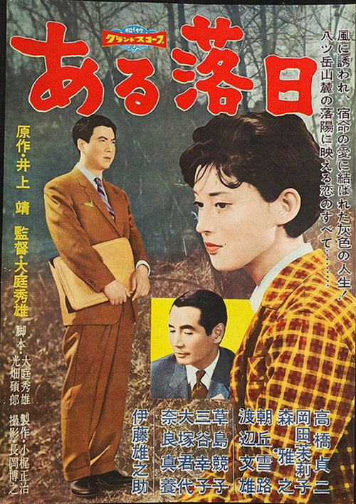 Movie poster for ある落日 (1959)