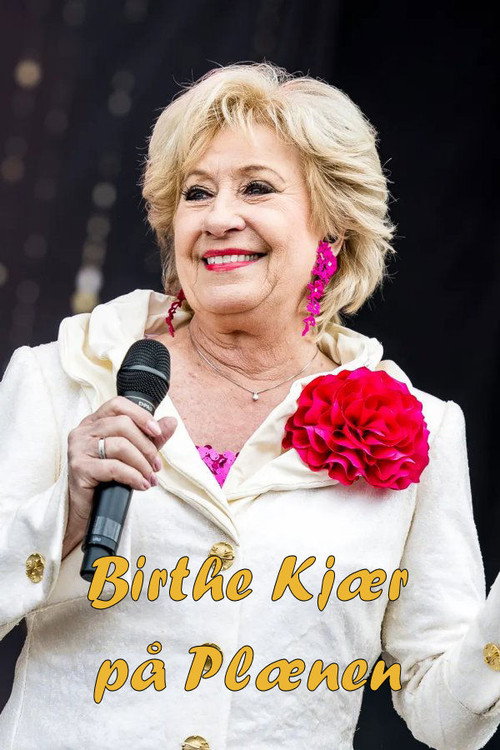 Movie poster for Birthe Kjær på Plænen (2024)