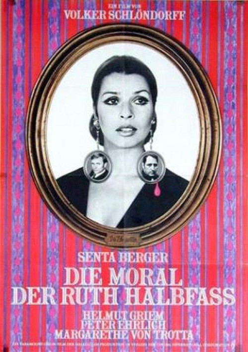 Movie poster for The Morals of Ruth Halbfass (1972)