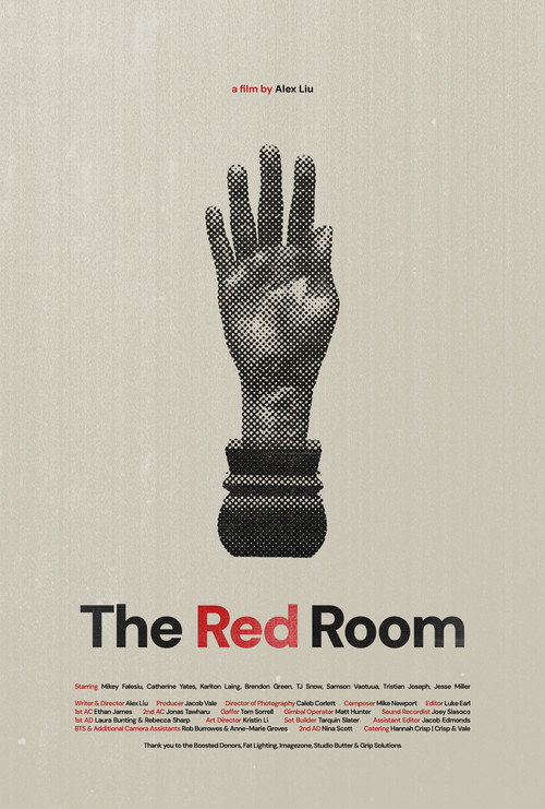 Movie poster for The Red Room (2024)