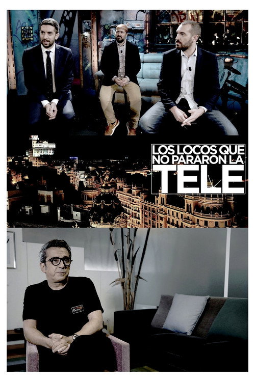 Movie poster for Los locos que no pararon la tele (2021)