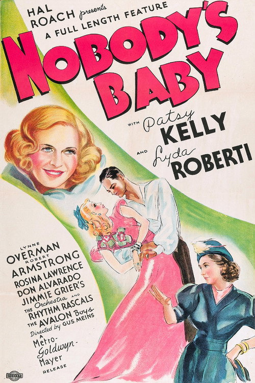 Movie poster for Nobody's Baby (1937)