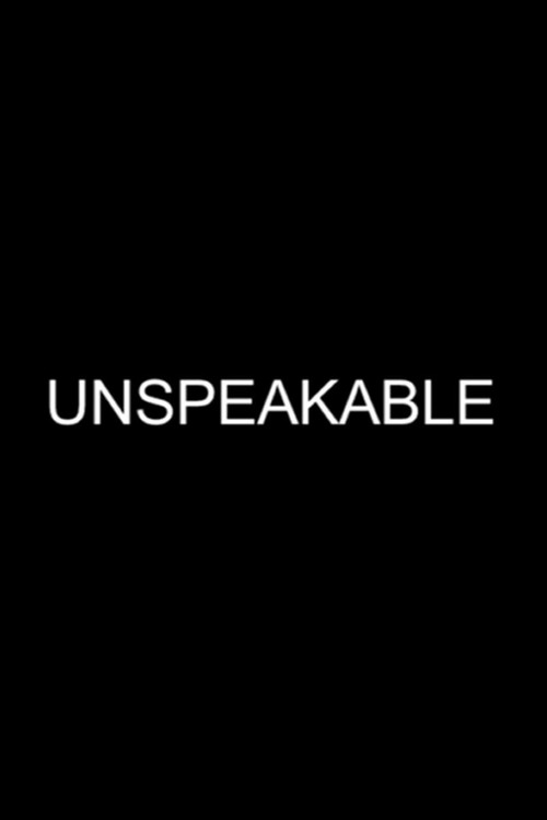 Movie poster for Unspeakable (2006)