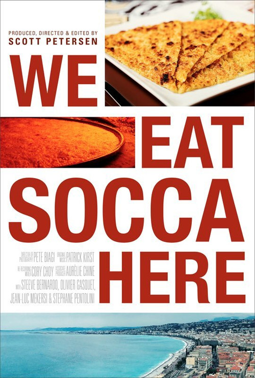 Movie poster for We Eat Socca Here (2021)