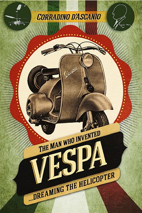 Movie poster for The Man Who Invented The Vespa (2015)