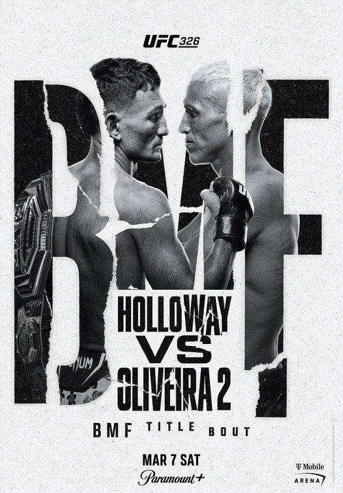 Movie poster for UFC 326: Holloway vs. Oliveira 2 (2026)