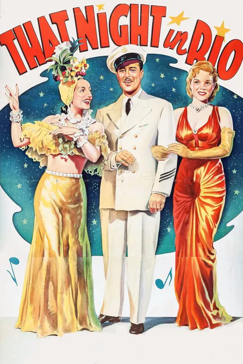 Movie poster for That Night in Rio (1941)