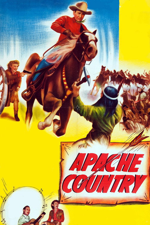 Movie poster for Apache Country (1952)