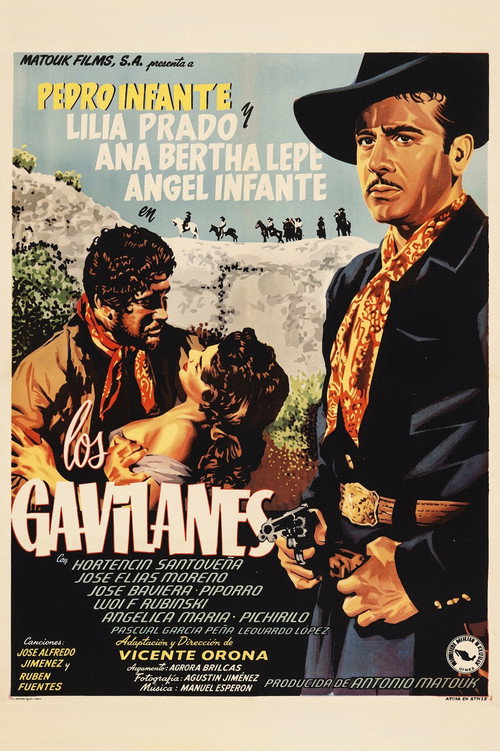 Movie poster for The Hawks (1956)