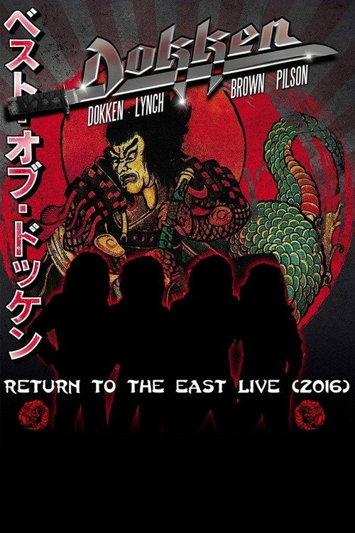 Movie poster for Dokken: Return to the East Live 2016 (2018)