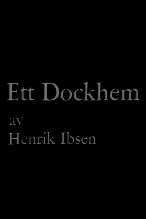 Movie poster for Ett Dockhem (1970)