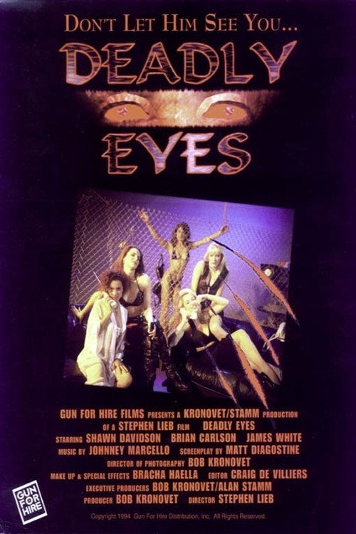 Movie poster for Deadly Eyes (1994)