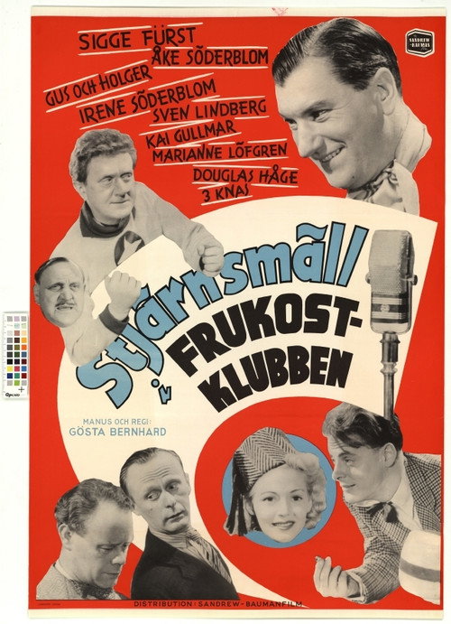 Movie poster for Stjärnsmäll i frukostklubben (1950)