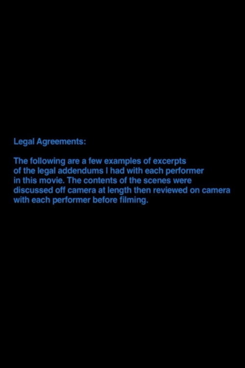 Movie poster for Legal Agreements (2012)
