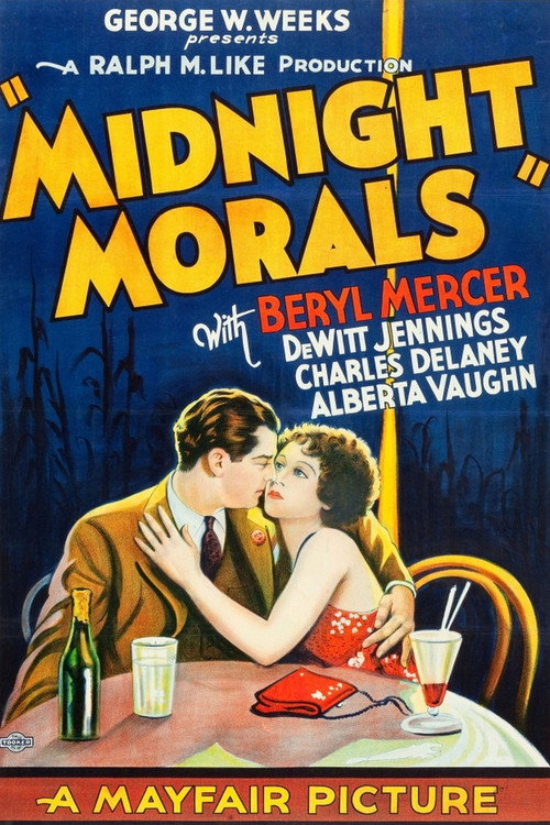 Movie poster for Midnight Morals (1932)