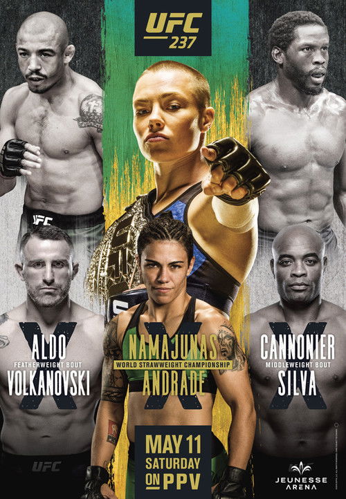Movie poster for UFC 237: Namajunas vs. Andrade (2019)