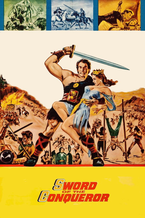 Movie poster for Sword of the Conqueror (1961)