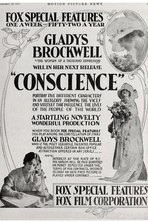 Movie poster for Conscience (1917)