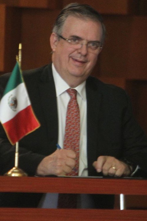 Photo of Marcelo Ebrard, Acting