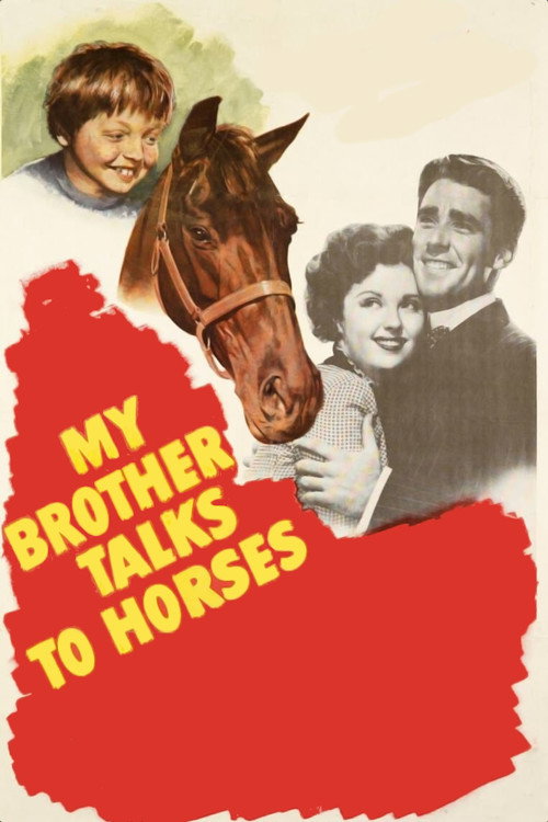 Movie poster for My Brother Talks to Horses (1947)
