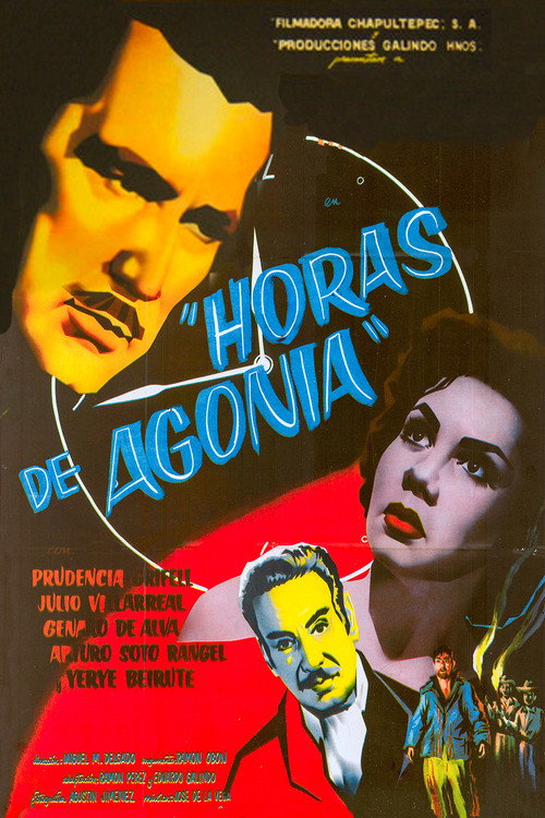 Movie poster for Horas de agonía (1958)
