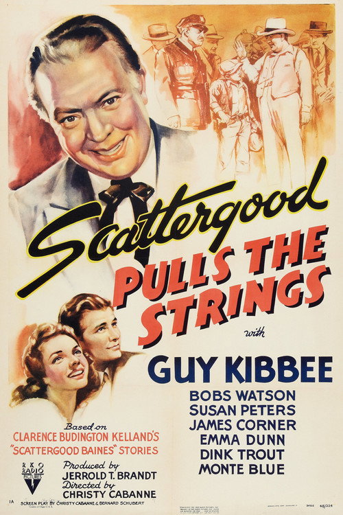 Movie poster for Scattergood Pulls the Strings (1941)