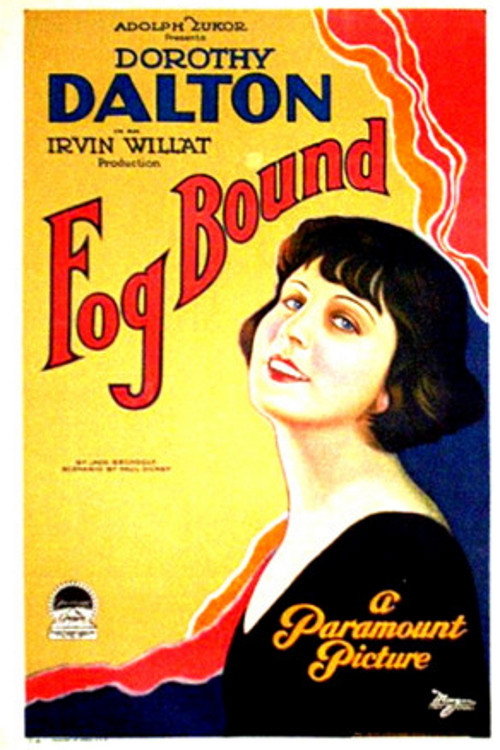Movie poster for Fog Bound (1923)