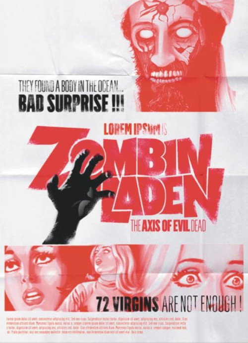 Movie poster for Zombinladen: The Axis of Evil Dead (2011)