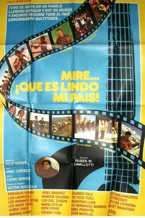 Movie poster for Mire que es lindo mi país (1981)