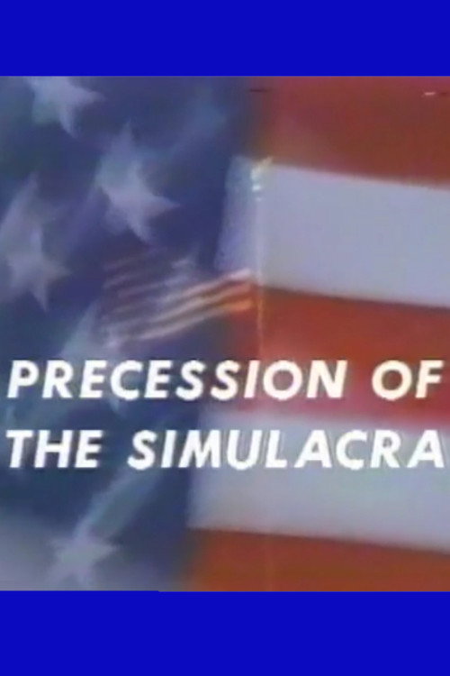 Movie poster for Precession of the Simulacra (1992)