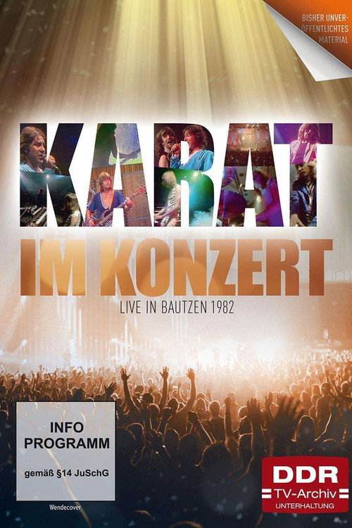 Movie poster for Karat: Im Konzert (1982)