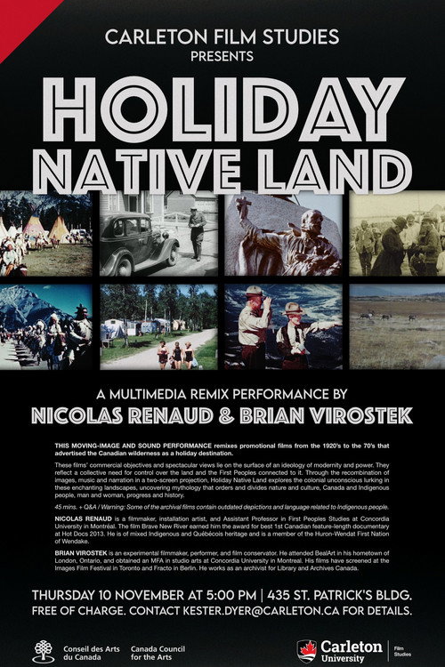 Movie poster for Holiday Native Land (2023)