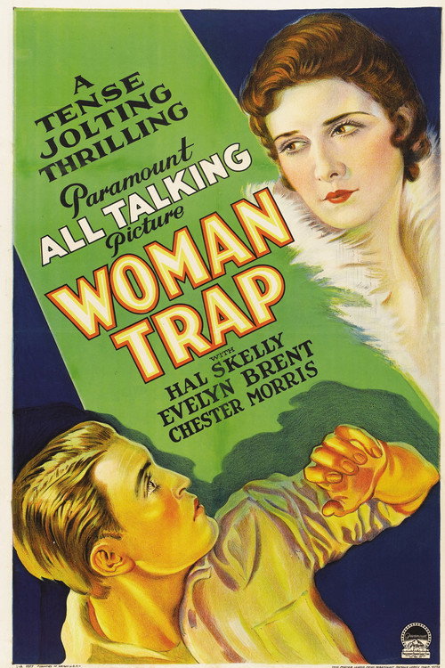 Movie poster for Woman Trap (1929)