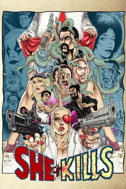 Movie poster for She Kills (2016)