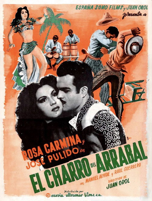 Movie poster for El charro del arrabal (1949)