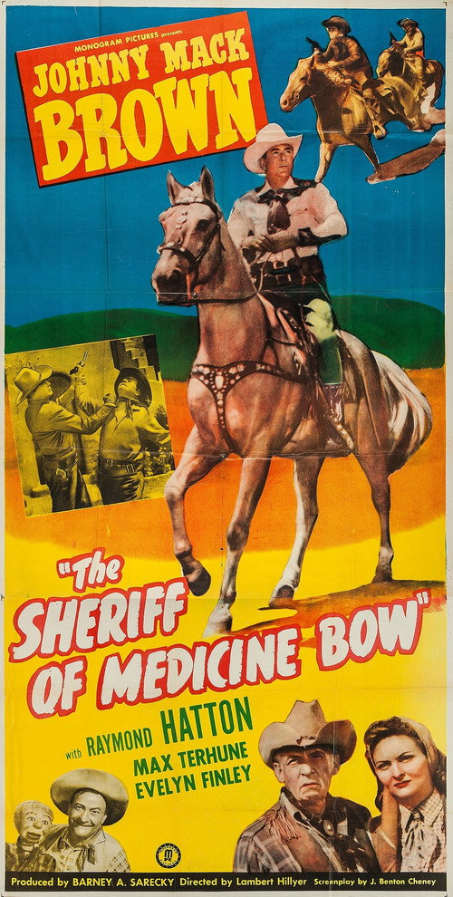 Movie poster for The Sheriff of Medicine Bow (1948)