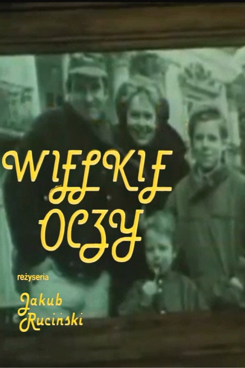 Movie poster for Wielkie oczy (1987)