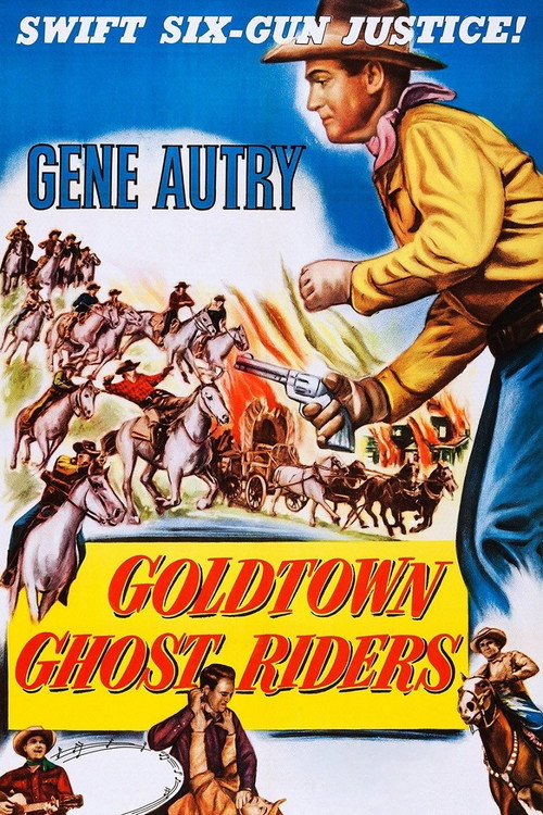Movie poster for Goldtown Ghost Riders (1953)