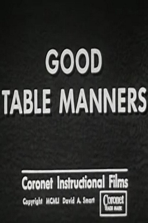 Movie poster for Good Table Manners (1951)
