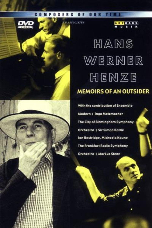 Movie poster for Hans Werner Henze:  Memoirs of an Outsider