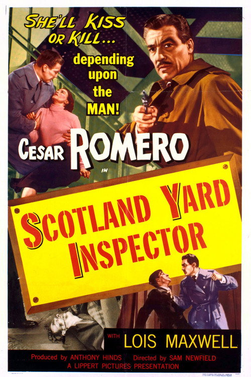 Movie poster for Lady in the Fog (1952)