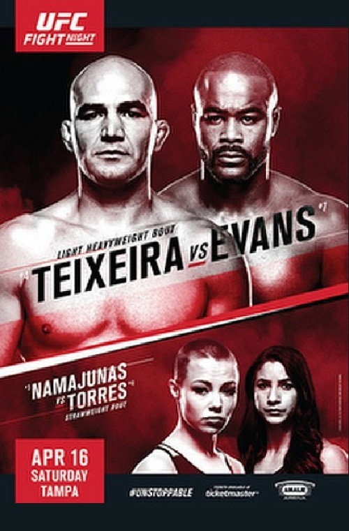Movie poster for UFC on Fox 19: Teixeira vs. Evans (2016)
