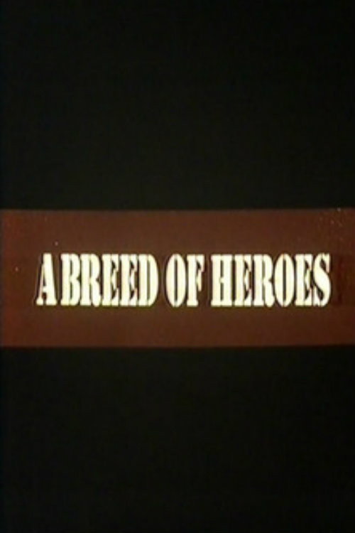 Movie poster for A Breed of Heroes (1994)